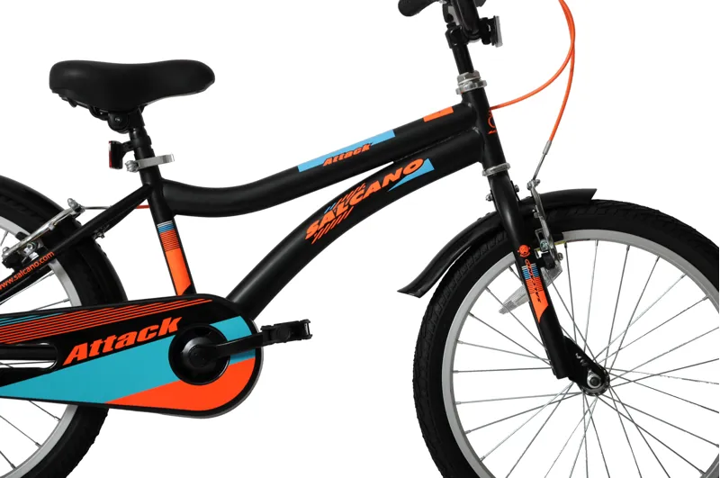 Salcano Attack 20 Inch Kids Bike Black-2